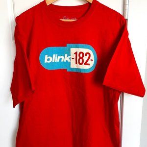 BLINK 182 Pill Tee Shirt RED Size: XL